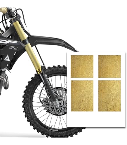 Amazon.com: MC MOTOPARTS Front Fork Tube Wrap Vinyl Graphics Decal